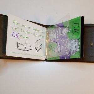 Vintage Enger Kress Billfold w/ Original Inserts